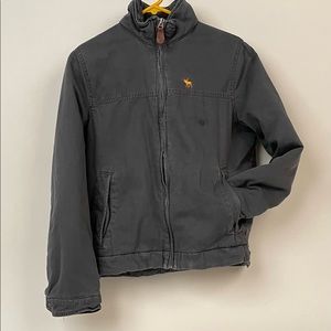 Abercrombie Authentic Outerwear green khaki jacket